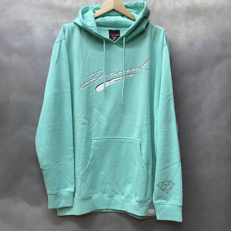 ラスト1 【2XL】 ダイヤモンドサプライ Diamond supply co. プルオーバー パーカー DMNDブルー Carsive