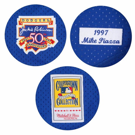 Mitchell&Ness ミッチェル&ネス BPジャージ LA ロサンゼルス Dodgers ドジャース MLB クーパーズタウン #31 ピアッツァ USA正規品