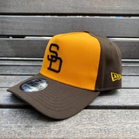 USA仕様 Newera ニューエラ 9Forty Aフレーム SD Padres パドレス Cooperstown キャップ (940-134)