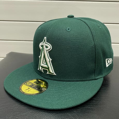59FIFTY ニューエラ Newera ロサンゼルス エンゼルス LA Angels エバーグリーン MLB (14-9)