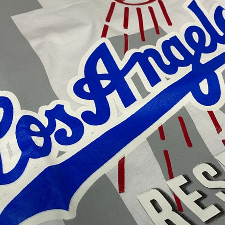LA発  LosAngels RESPECT ロサンゼルス リスペクト グラフィック 半袖 Tシャツ