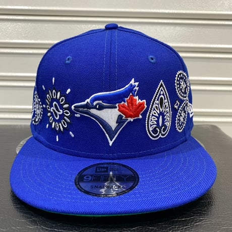 USA限定 Newera ニューエラ 9FIFTY ペイズリー スナップバック MLB トロント ブルージェイズ