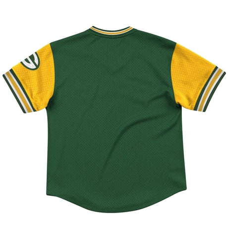 Mitchell&Ness ミッチェル&ネス NFL グリーンベイ パッカーズ  Vネック T.PROSPECT ジャージ