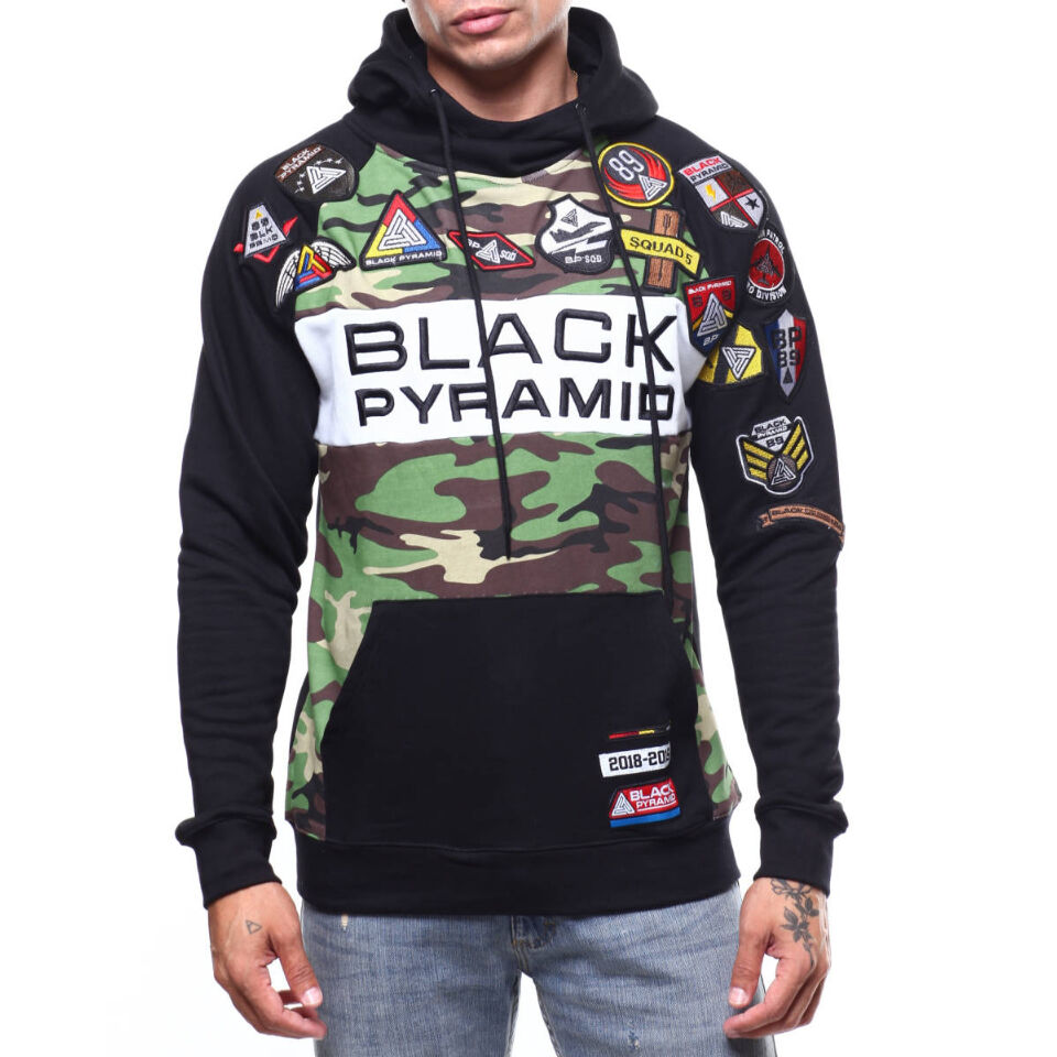 日本未入荷 BLACK PYRAMID ブラックピラミッド Military プルオーバー 