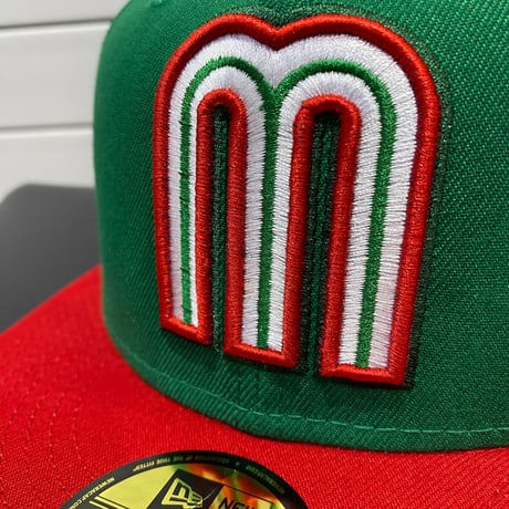 海外仕様 WBC公式 メキシコ代表 NEWERA ニューエラ 59FIFTY ワールドベースボールクラシックス (100-2)