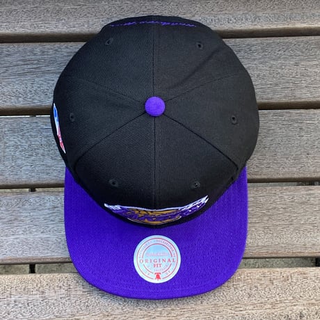 75周年記念モデル Mitchell&Ness NBA ロサンゼルス レイカーズ スナップバック キャップ (14-2)