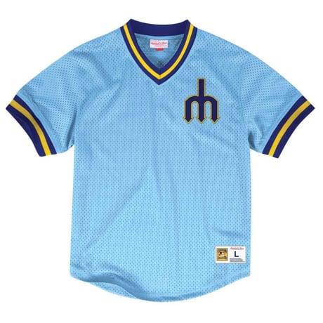 Mitchell&Ness ミッチェル&ネス BBジャージ TeamWin ユニフォーム MARINERS シアトル マリナーズ MLB
