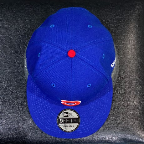 USA限定 Newera ニューエラ 9FIFTY アップサイドダウンロゴ スナップバック MLB シカゴ カブス