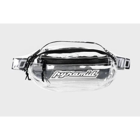 超レア 日本未入荷 BLACKPYRAMID ブラックピラミッド Sling クリア スリングバッグ ウェストバッグ
