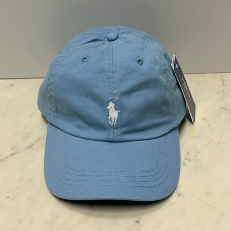 POLO RALPH LAUREN ラルフローレン Iconic Ball Cap ポニーロゴ アイコニック ダッドキャップ Bristol Blue (RLC7)