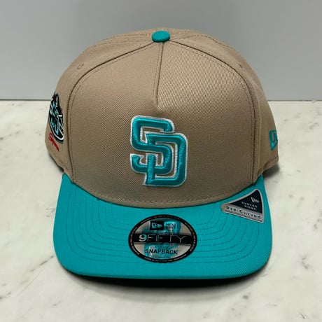 USA限定 9FIFTY NEWERA ニューエラ Aフレーム SD Padres パドレス 50周年記念 キャップ (950-294)