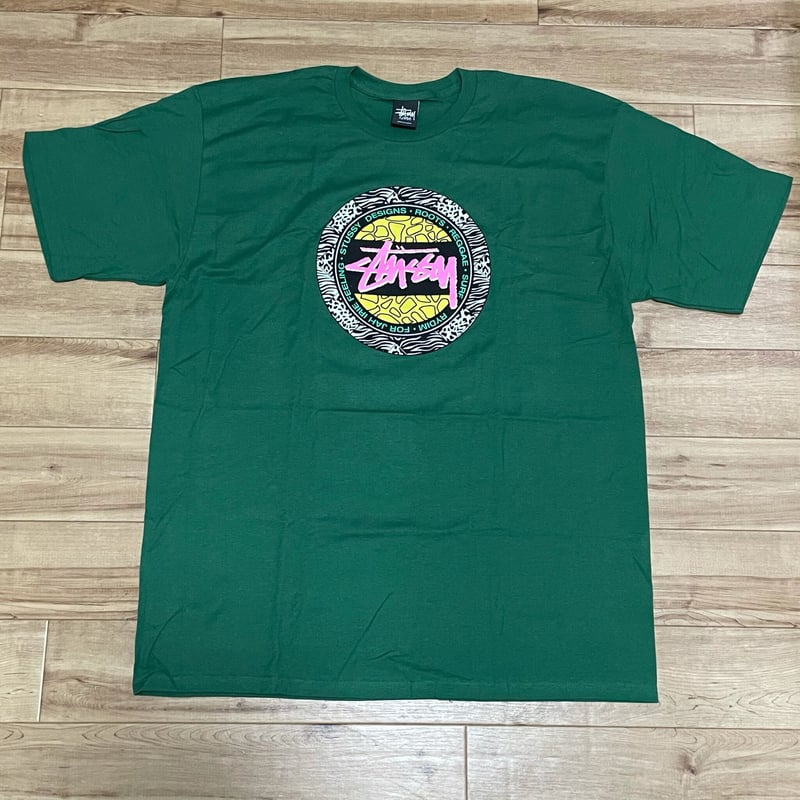 XL】 Stussy ステューシー 半袖 サークルロゴ ショーンフォント T