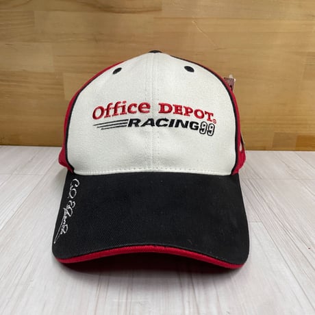 公式ライセンス NASCAR ナスカー Office Depot カール エドワーズ刺繍ロゴ キャップ ＃99