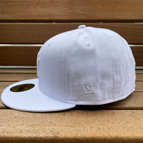 59FIFTY ニューエラ Newera ニューヨーク ヤンキース Yankees ソリッドホワイト MLB (19-5)