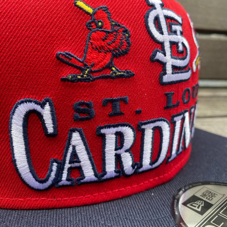 USA限定 9FIFTY ニューエラ MLB セントルイス カージナルス Cardinals スナップバックキャップ ARCHIVE 赤 (950-220)