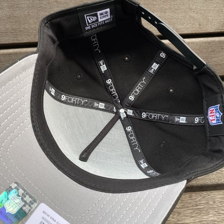 USA仕様 Newera ニューエラ NFL 9Forty A-Frame Aフレーム LV Raiders レイダース キャップ (940-48)