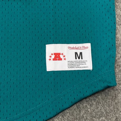 Mitchell&Ness ミッチェル&ネス NFL マイアミ ドルフィンズ  Vネック T.PROSPECT ジャージ