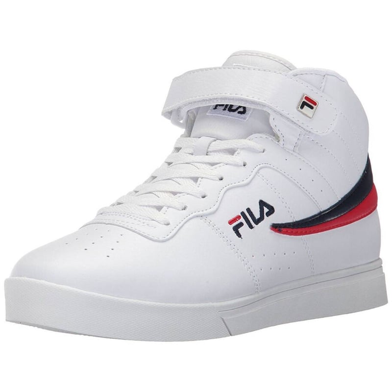 USAモデル FILA フィラ ミッドカット スニーカー ハイトップ 白 HIPHOP ...