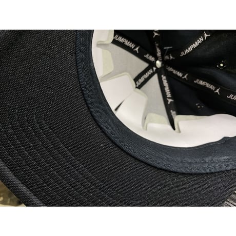 NIKE ナイキ AIR JORDAN エア ジョーダン Jumpman 刺繍ロゴ スナップバックキャップ 黒
