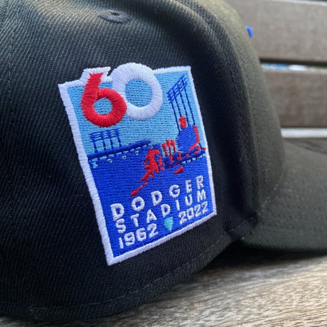 海外限定 Newera ニューエラ 9Forty Aフレーム LA Dodgers ドジャース キャップ 60th anniv  (940-263)