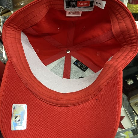 【S/M】 Reebok リーボック Flames カルガリー フレームス NHL フレックスキャップ
