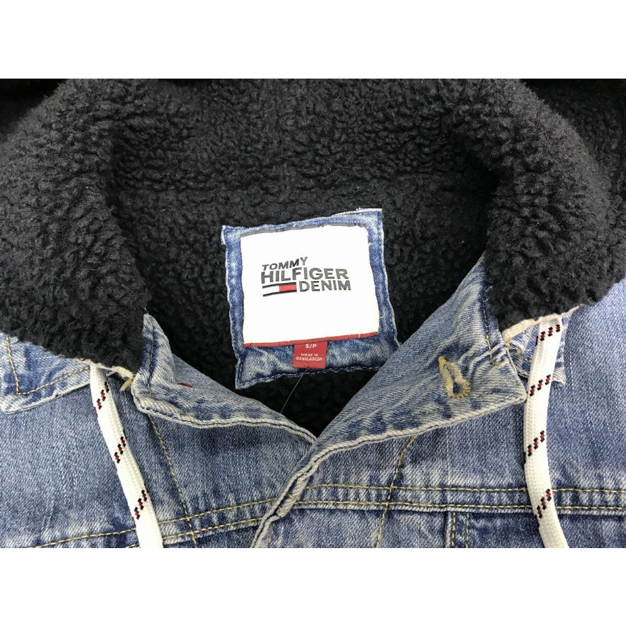 海外限定モデル TOMMY HILFIGER トミーヒルフィガー 厚手 ボア デニム