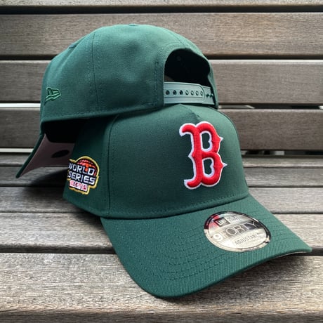 海外限定 Newera ニューエラ 9Forty Aフレーム Redsox ボストン レッドソックス 2004ワールドシリーズ記念 キャップ (940-160)