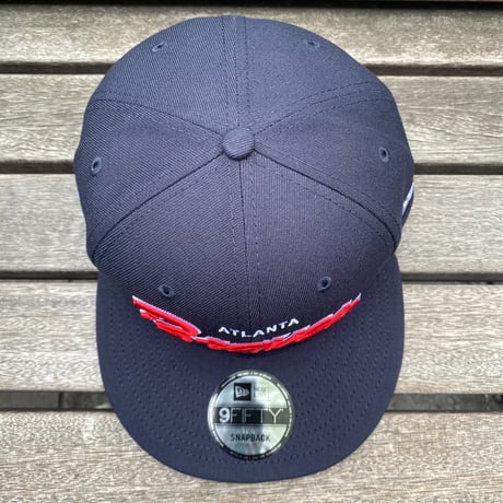 USA限定 9FIFTY ニューエラ MLB アトランタ ブレーブス Braves スナップバックキャップ Evergreen Script (950-216)