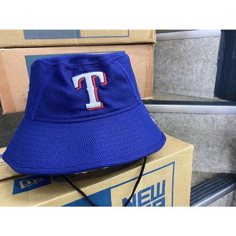 公式クラブハウスモデル NEWERA ニューエラ Rangers テキサス レンジャーズ バケットハット
