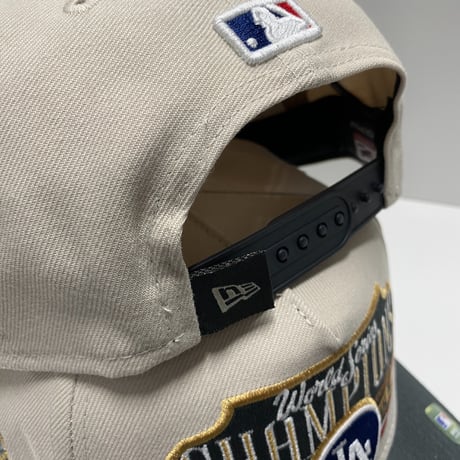 米国仕様 2025 ワールドシリーズ 限定 Newera ニューエラ 9Forty Aフレーム LA Dodgers ドジャース キャップ (940-294)