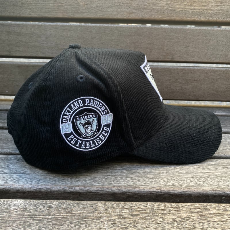 海外限定 Newera ニューエラ NFL 9Forty Aフレーム Raiders オークラ