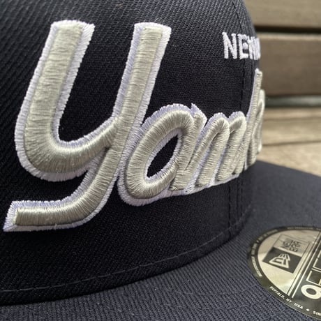 USA限定 9FIFTY ニューエラ MLB ニューヨーク ヤンキース NY Yankees スナップバックキャップ Evergreen Script (950-210)
