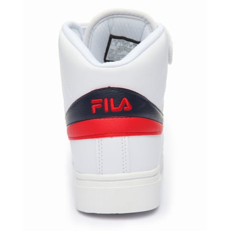 USAモデル FILA フィラ ミッドカット スニーカー ハイトップ 白  HIPHOP オールドスクール