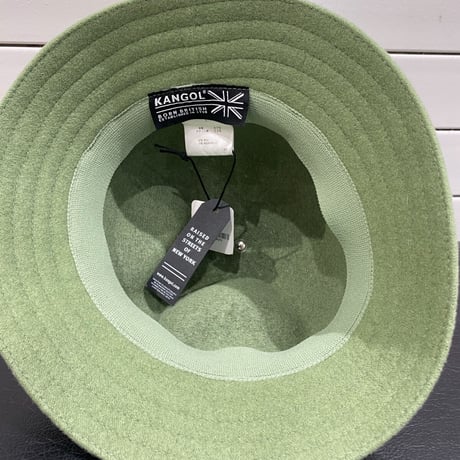 KANGOL カンゴール ウール カジュアル WOOL CASUAL ベルハット オイルグリーン
