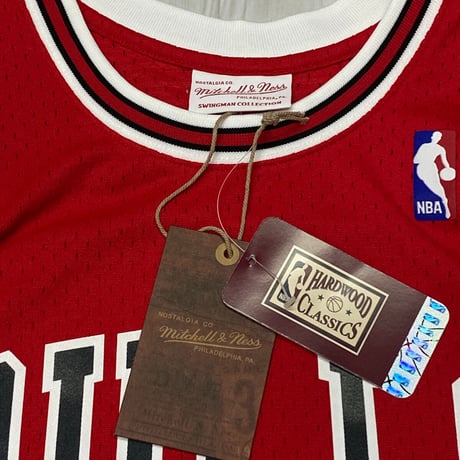 Mitchell&Ness NBA HWC シカゴ ブルズ Bulls スコッティピッペン PIPPEN ＃33 バスケシャツ '97