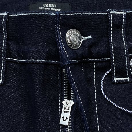 True Religion トゥルーレリジョン Bobby Baggy Short バギー デニム ショートパンツ (SJNS34)