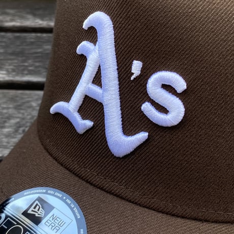 海外限定 Newera ニューエラ 9Forty Aフレーム Athletics アスレチックス 1989WS BATTLE of the BAY (940-227)