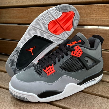 NIKE ナイキ AIR JORDAN4 RETRO エアジョーダン4 レトロ ダークグレー  (AJ4)