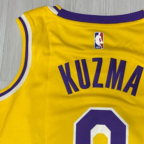 米国規格 NIKE ナイキ Lakers レイカーズ NBA カイル クーズマ オーセンティック ジャージー