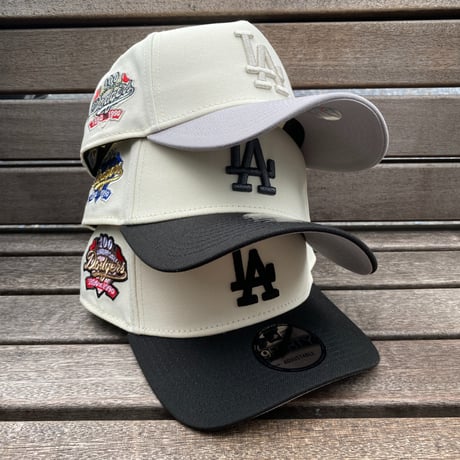 海外限定 Newera ニューエラ 9Forty A-Frame Aフレーム LA Dodgers ドジャース キャップ 100th Anniv (940-16)