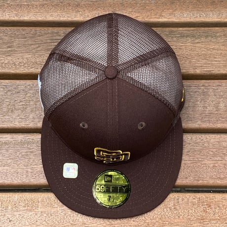 限定 NEWERA ニューエラ 59FIFTY スプリングトレーニング メッシュキャップ SD Padres パドレス
