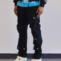 LA発 First Row ファーストロー Utility Paint Cargo Pants ペイント カーゴパンツ (JNS267)
