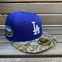USA限定 NEWERA ロサンゼルス ドジャース  LA Dodgers 50th 記念モデル 59FIFTY (15-28)