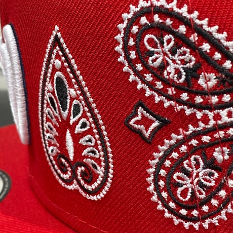 USA限定 Newera ニューエラ 9FIFTY ペイズリー スナップバック MLB ワシントン ナショナルズ