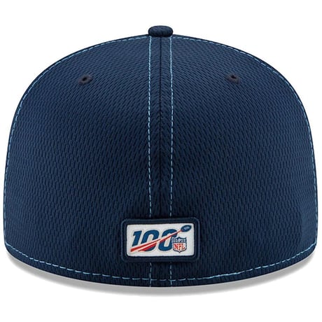 NFL 限定100周年記念  NEWERA ニューエラ TITANS テネシー タイタンズ 紺 59Fifty キャップ