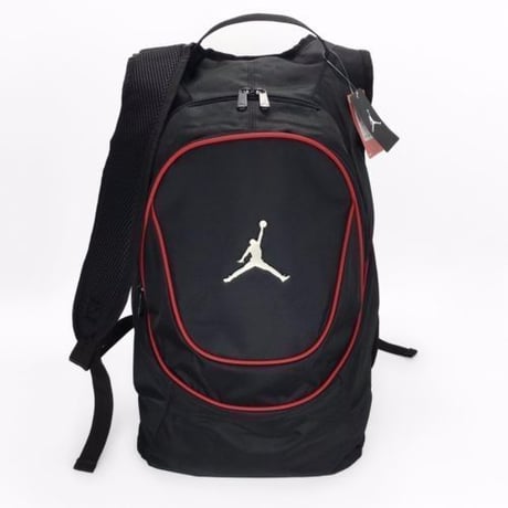 日本未入荷モデル NIKE ナイキ AIR JORDAN エア ジョーダン JUMPMAN ジャンプマン 大容量 バックパック リュック 黒 赤 USA正規品