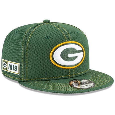 スナップバックキャップ 限定 NFL 100周年記念モデル NEWERA ニューエラ 公式 Packers グリーンベイ パッカーズ 公式アイテム 9Fifty アメフト 緑