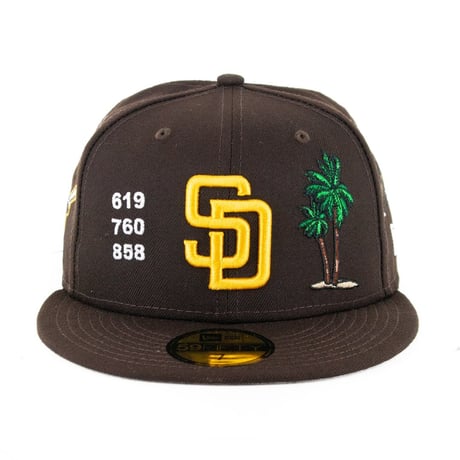 59FIFTY ニューエラ Newera 限定モデル SD サンディエゴ PADRES パドレス Area-Codeエリアコード