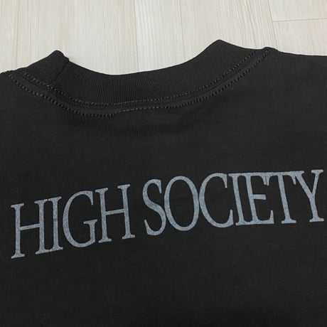 LA発  マリリンモンロー アンダーグラウンド グラフィック ヘビーウェイト Tシャツ HIGH SOCIETY 黒