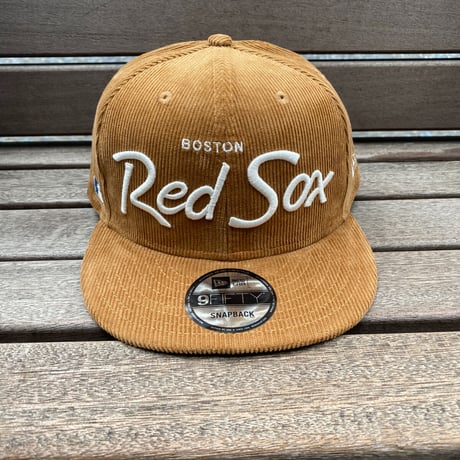 USA限定 9FIFTY ニューエラ MLB レッドソックス REDSOX コーデュロイ スナップバックキャップ